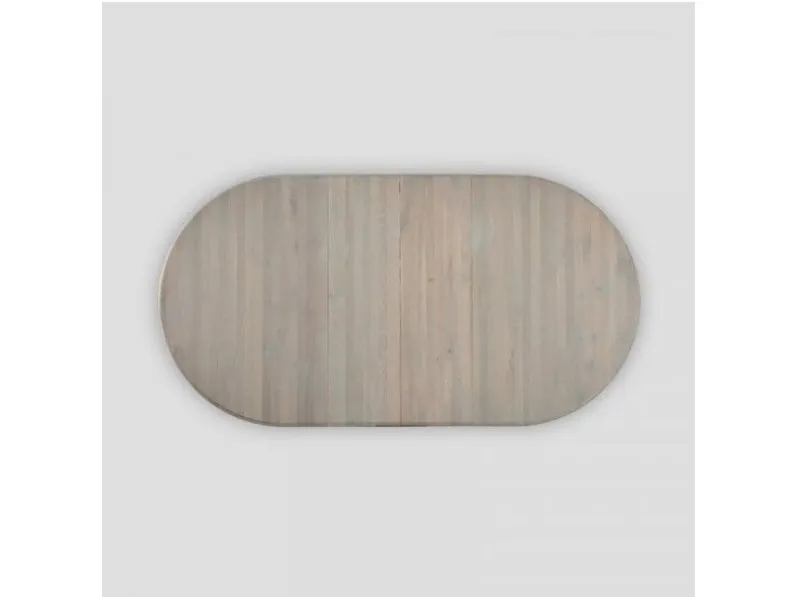 Tavolo ovale con basamento centrale Db005785 Dialma brown scontato