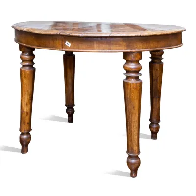 Tavolo ovale in legno Ovale Artigianale in Offerta Outlet