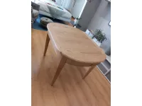 Tavolo ovale in legno Ovalino di Artigianale in Offerta Outlet