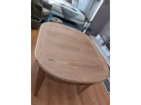 Tavolo ovale in legno Ovalino di Artigianale in Offerta Outlet
