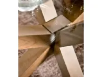 Tavolo in vetro ovale Cristallo ovale Collezione esclusiva in offerta outlet