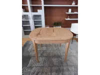 Tavolo Ovalino Artigianale in legno Ovale allungabile