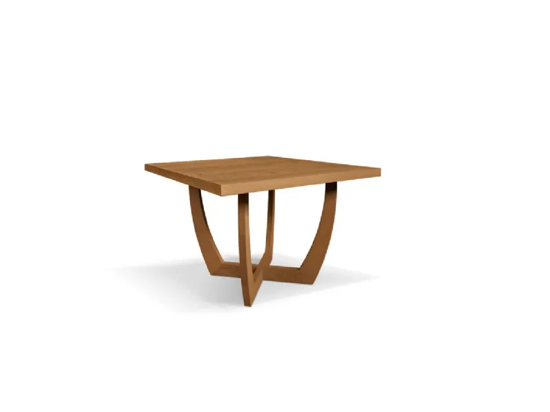 Tavolo quadrato in legno Quadrotto Mirandola nicola e cristano in Offerta Outlet