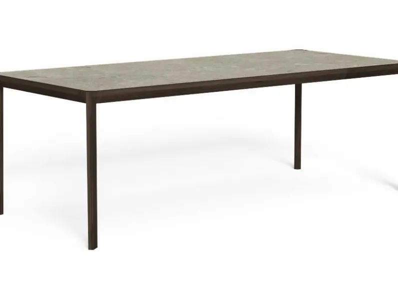 Tavolo rettangolare in legno Cleo 220x100 di Talenti in Offerta Outlet 