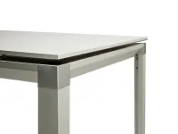 Tavolo rettangolare a quattro gambe Tavolo chat165 alluminio bonaldo Bonaldo scontato