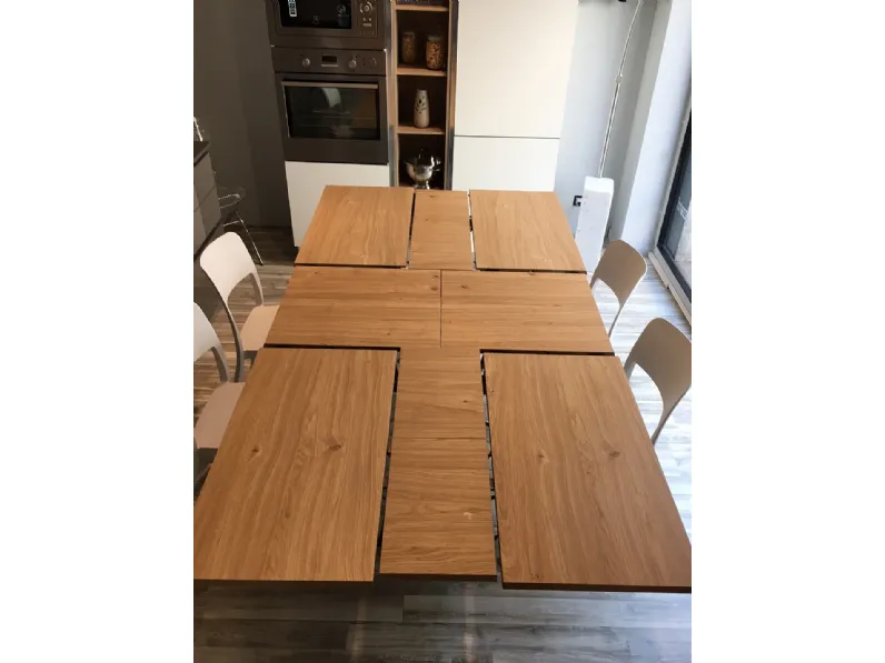 tavolo allungabile allargabile in Rovere
