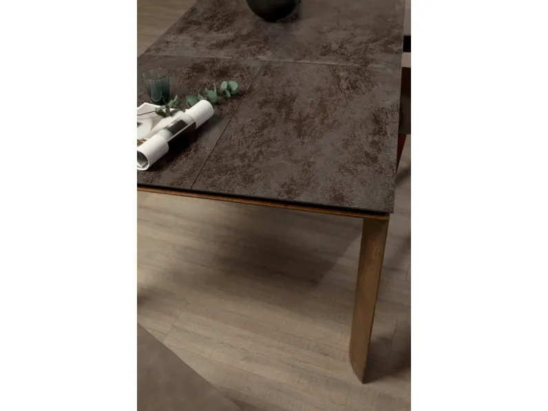 Tavolo rettangolare in ceramica Mottes mobili tavolo dada Artigianale in Offerta Outlet