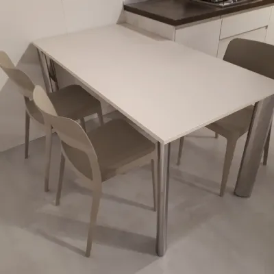 Tavolo rettangolare in laminato Elios Artigianale in Offerta Outlet