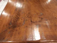 Tavolo rettangolare in legno 600 napoletano Artigianale in Offerta Outlet