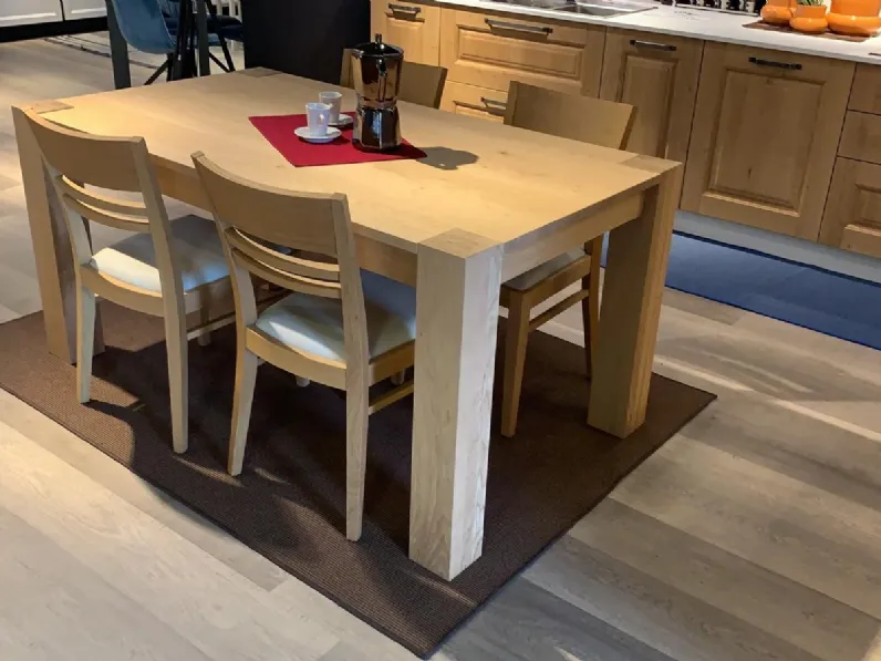Tavolo rettangolare in legno Bios 160 Sedit in Offerta Outlet