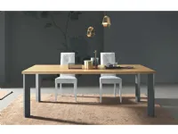 Tavolo rettangolare in legno Free Fgf in Offerta Outlet