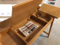 Tavolo rettangolare in legno Henny - scrivania  Tomasucci in Offerta Outlet