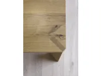 Tavolo rettangolare in legno Manero Miniforms in Offerta Outlet