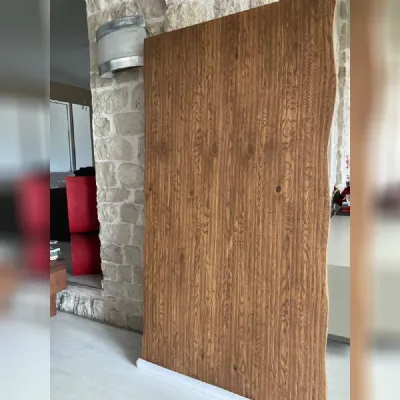 Tavolo rettangolare in legno Massello Artigianale in Offerta Outlet