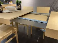 Tavolo rettangolare in legno Mix Lube cucine in Offerta Outlet