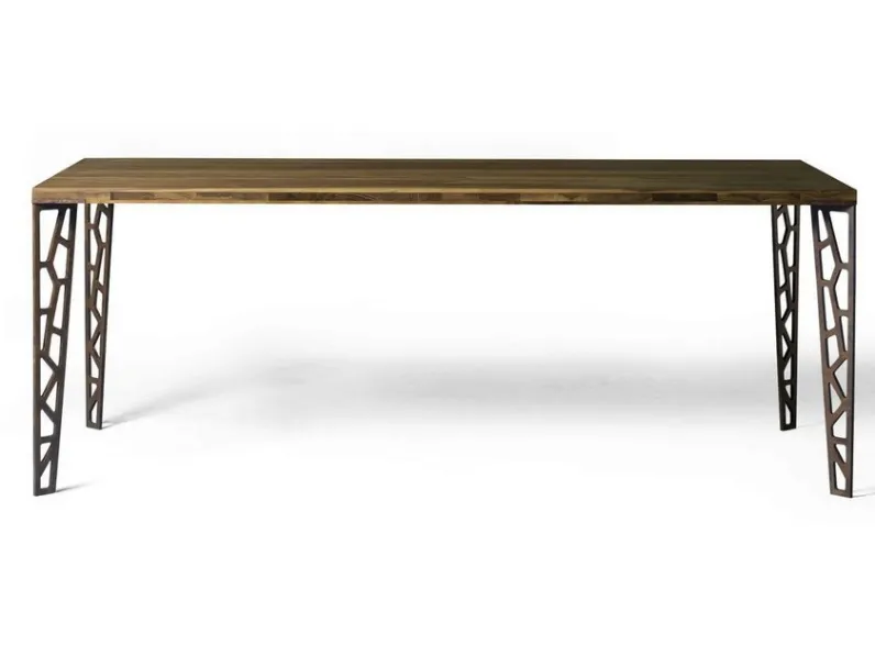 Tavolo rettangolare in legno Mod. b-191 Dale in Offerta Outlet