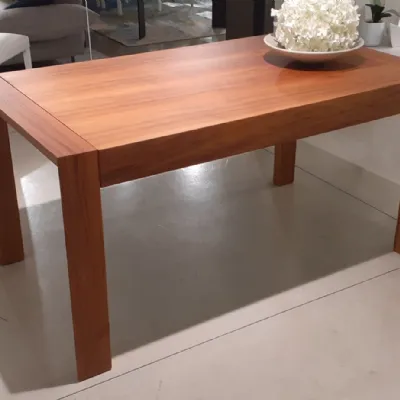 Tavolo rettangolare in legno Philosophy Artigianale in Offerta Outlet