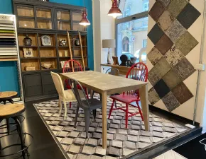 Tavolo rettangolare in legno Puzzle Dialma brown in Offerta Outlet