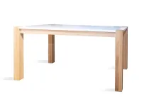 Tavolo rettangolare in legno Stile norvegia La seggiola in Offerta Outlet