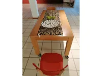 Tavolo rettangolare in legno Table Artigianale in Offerta Outlet