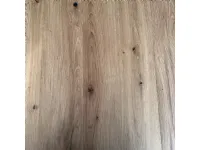 Tavolo rettangolare in legno Tavolo in rovere nodato l 160 x 95 cm allungabile sino a 260 cm Artigianale in Offerta Outlet