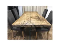Tavolo rettangolare in legno Tavolobello wood Artigianale in Offerta Outlet