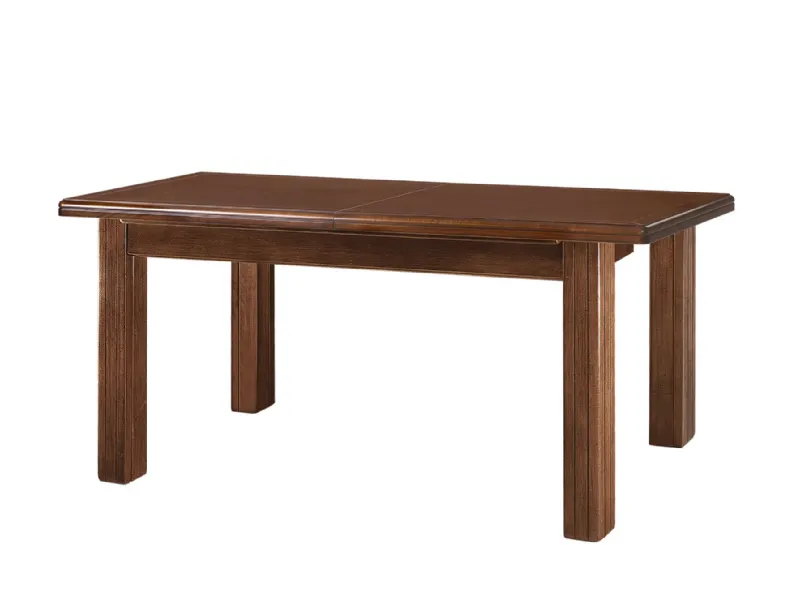Tavolo rettangolare in legno Z6125 Artigianale in Offerta Outlet