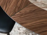 Tavolo Soho Ker Wood Cattelan Italia: legno fisso, stile moderno.