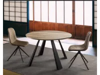 Tavolo rotondo in legno Saturn-ino La seggiola in Offerta Outlet