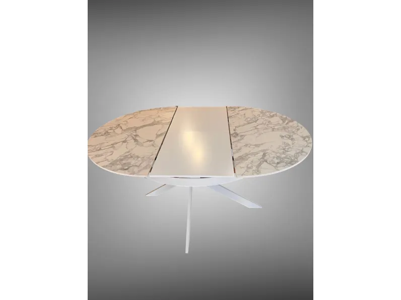 Tavolo rotondo Marble round Collezione esclusiva scontato del 56%