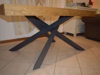 Tavolo in legno rettangolare Rovere Mottes selection a prezzo ribassato
