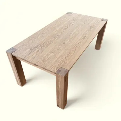 Tavolo in legno rettangolare Scandinavo Artigiani veneti a prezzo scontato