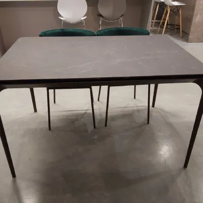 Tavolo Silhouette Calligaris in ceramica Allungabile