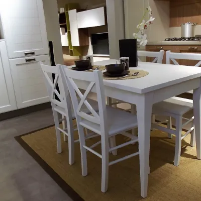 Tavolo allungabile York+4 sedie Stosa Cucine scontato del -30 %