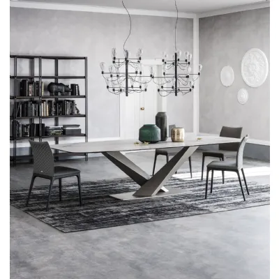 Tavolo Stratos keramik Cattelan in OFFERTA OUTLET