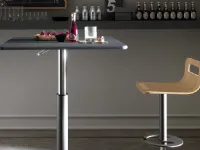 Tavolo Tavolino  regolabile in altezza ammortizzato  Md work in pietra Fisso