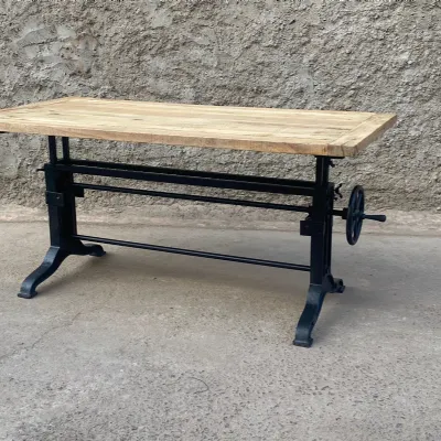 Tavolo Tavolo allungabile krank regolabile 175 Outlet etnico in OFFERTA OUTLET -31%