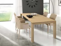 Tavolo Tavolo design rovere grano Lion's a prezzo ribassato