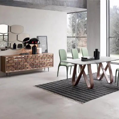 TAVOLO Tonin casa Butterfly SCONTATO a PREZZI OUTLET  affrettati