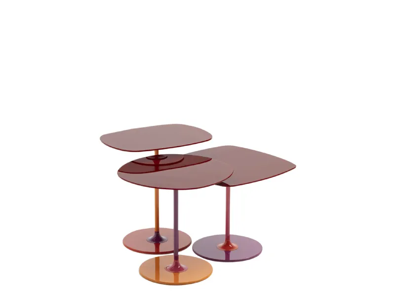 Prezzi ribassati per il tavolino design Thierry di Kartell