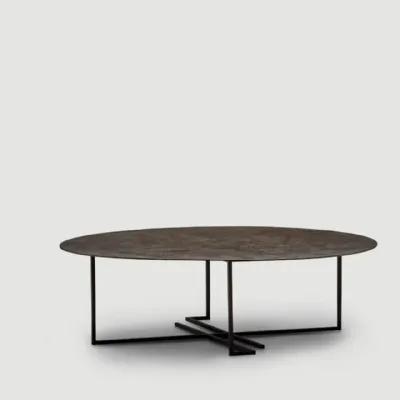 Tavolino Collezione esclusiva modello Urushi coffee table round in OFFERTA OUTLET