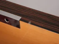 Tavolino design Tavolino romeo 92x154 ebano lucido di emaf progetti per zanotta di Zanotta a prezzo scontato