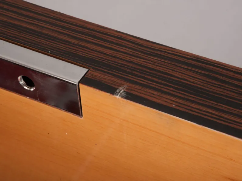Tavolino design Tavolino romeo 92x154 ebano lucido di emaf progetti per zanotta di Zanotta a prezzo scontato