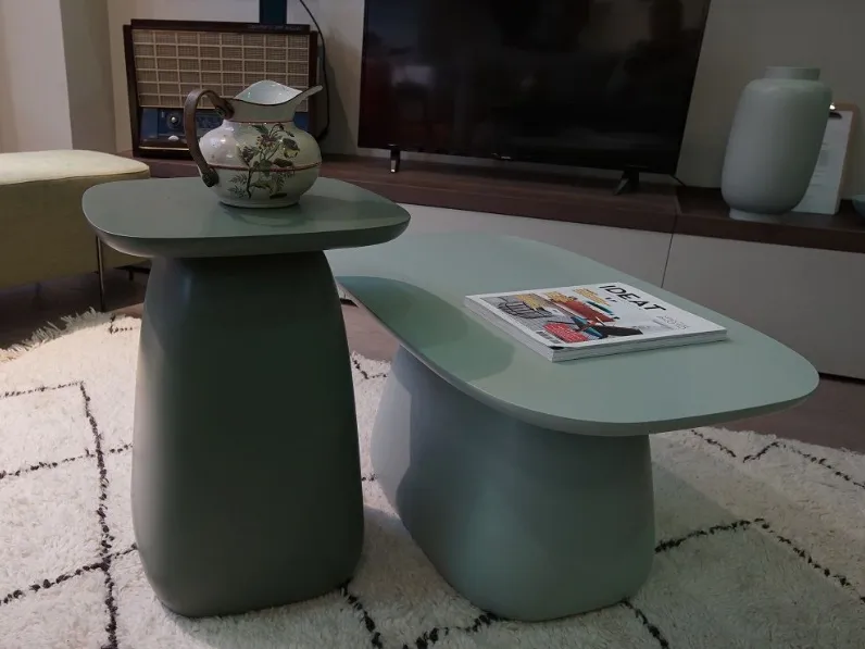 Tavolino in stile design modello Cliff di Novamobili con sconti imperdibili 