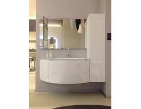 Scavolini Bathrooms Idro Moderno Laccato Lucido bianco assoluto Sospeso