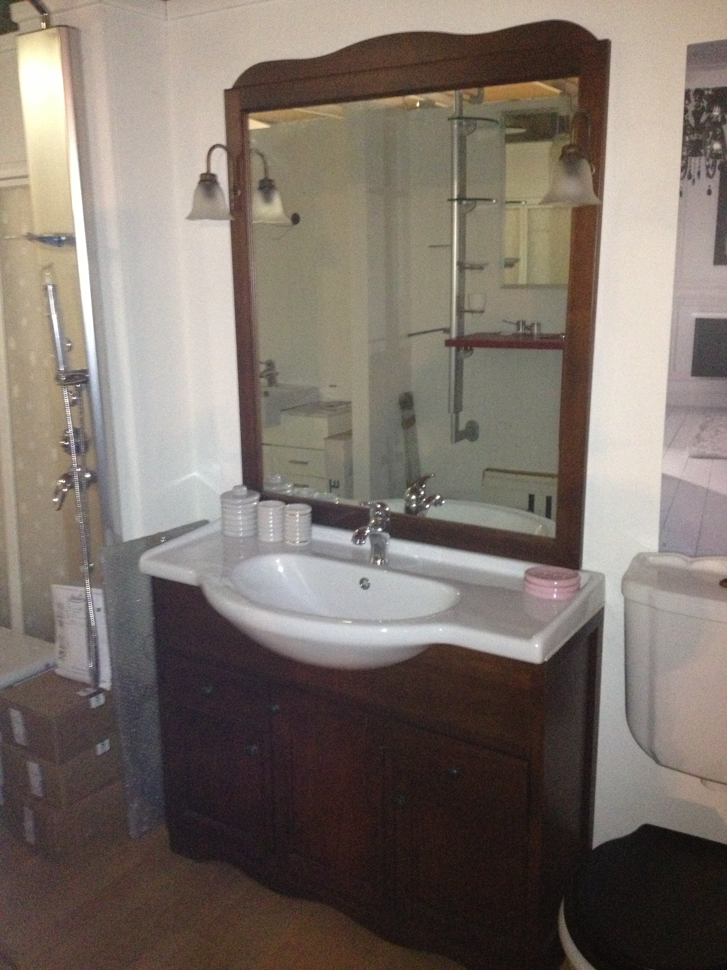 Mobili bagno classici su misura : mobili bagno classico bianco ...