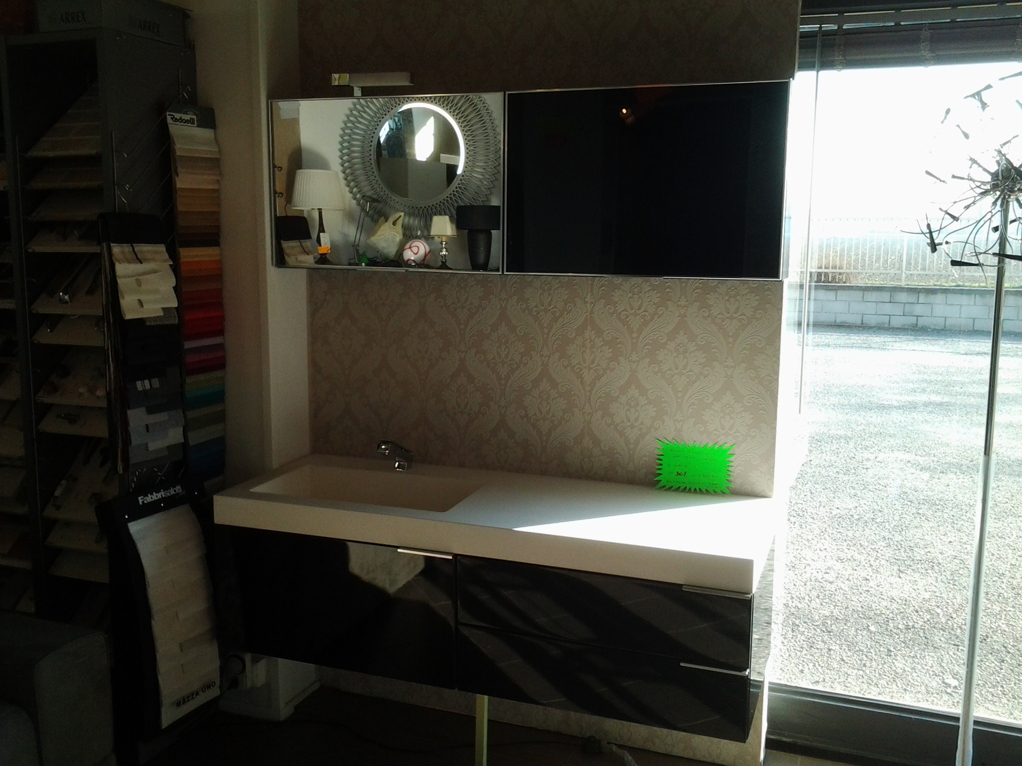 Creating A Classy Bar Cart BAGNO LACCATO NERO LUCIDO TOP/LAVABO KORAKRIL - Arredo bagno a prezzi ...