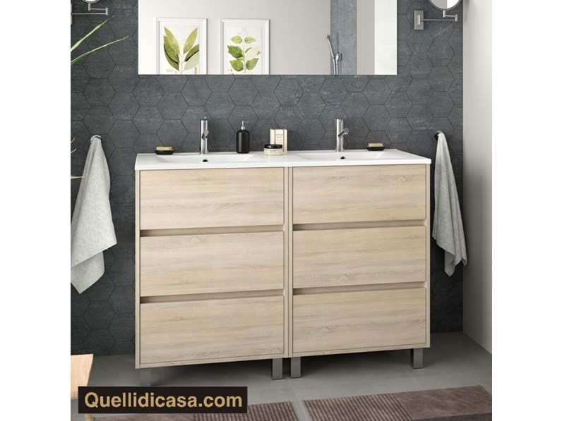 mobile bagno 2 lavabi