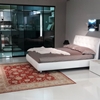 Letto Berry ecopelle tortora design V&Nice - Twils Gruppo comò comodini Glast