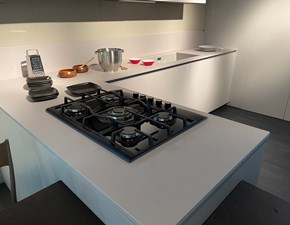 Cucina design grigio Copat cucine con penisola Copat 3.1  scontata